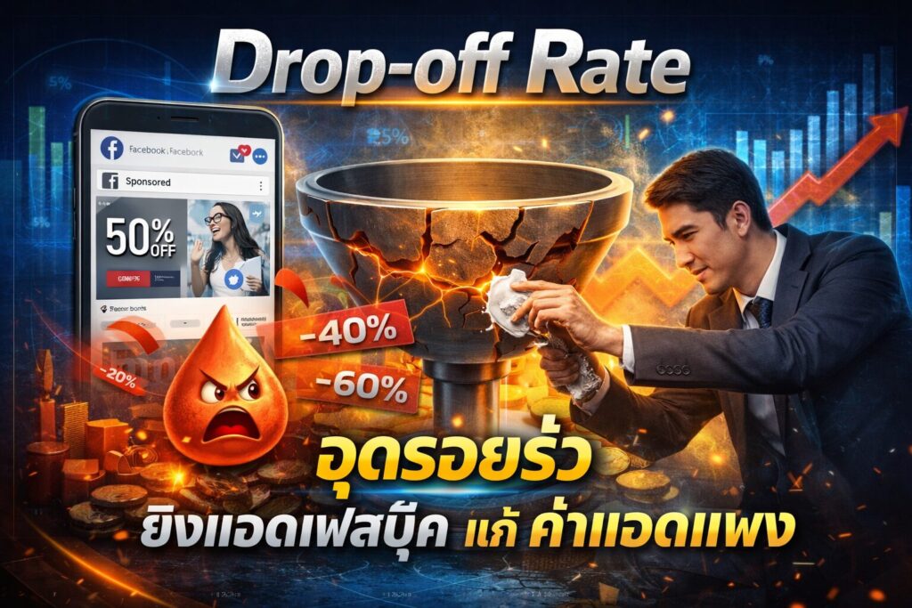 Drop-off Rate, Outbound Clicks, ยิงแอดเฟสบุ๊ค, วัดผลโฆษณา, ค่าแอดแพง