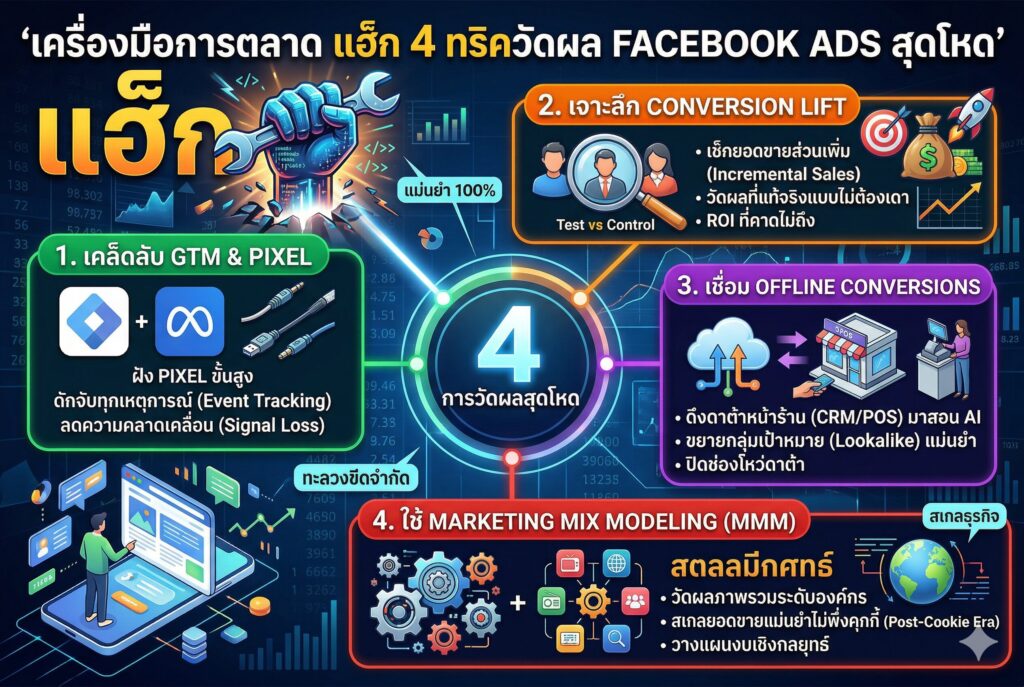 เครื่องมือการตลาด, วัดผล Facebook Ads, Triple Whale, วิเคราะห์แอด, กำไร