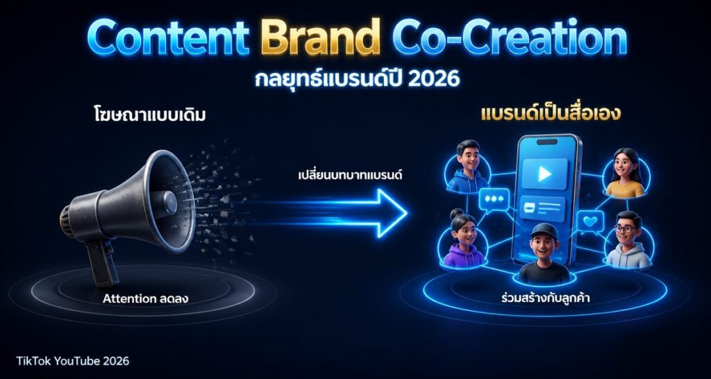 Content Brand Co-Creation คืออะไร? กลยุทธ์แบรนด์ปี 2026