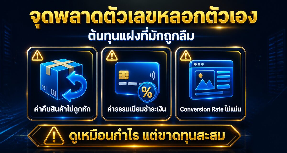 break even cpc formula profit 2026 2 สูตรคำนวณ CPC แบบ Break-Even สำหรับธุรกิจที่ต้องการกำไรจริง