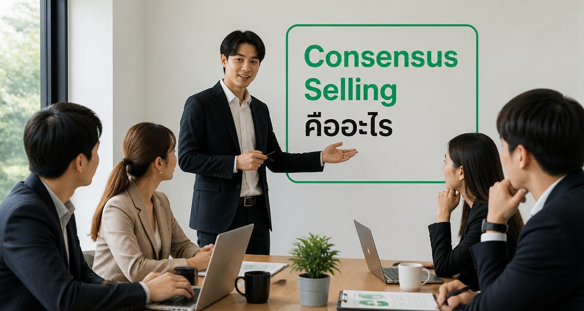 consensus selling b2b buying committee 2 Consensus Selling เทคนิคปิดดีล B2B กับ Buying Committee หลายฝ่าย