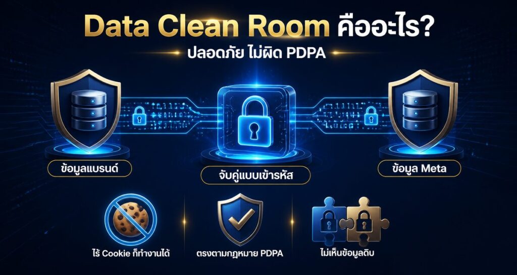 Data Clean Room Facebook Ads คืออะไร? ปลอดภัยไม่ผิด PDPA