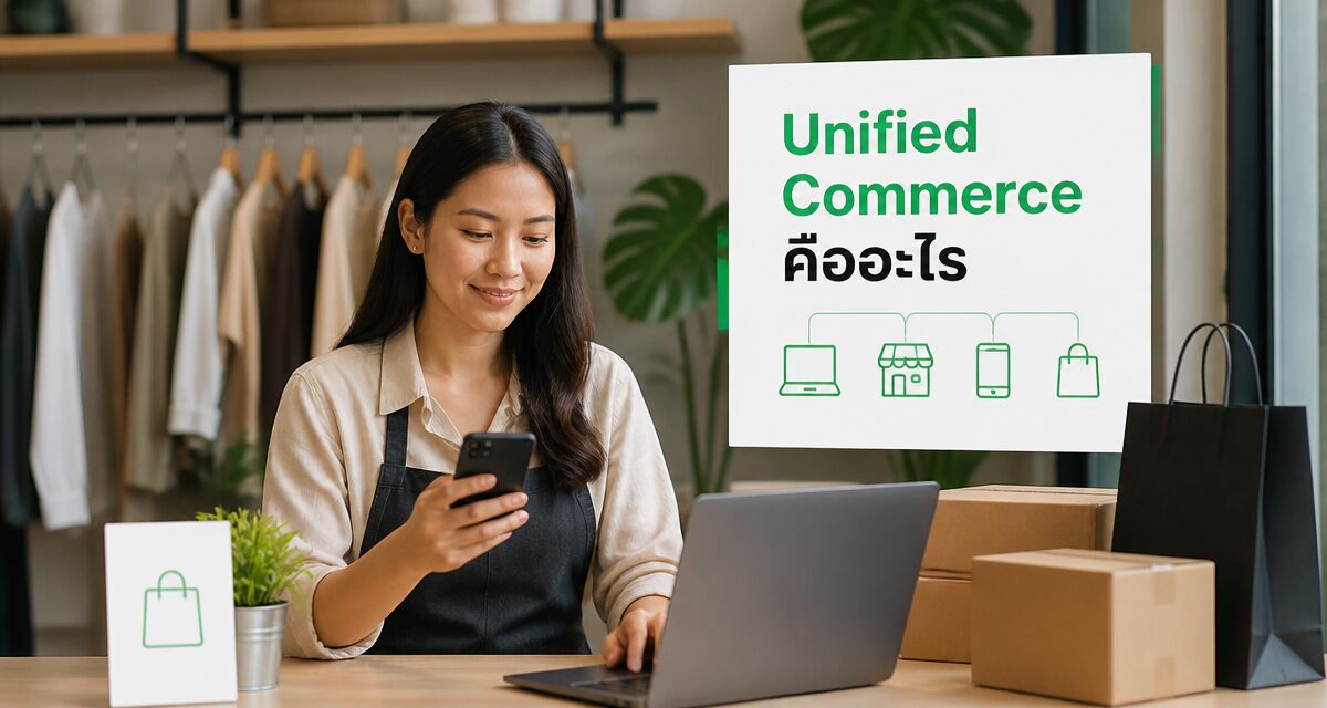 unified commerce ai omnichannel 2026 2 Unified Commerce คือระบบ AI ที่รวมข้อมูลลูกค้าและสต๊อกทุกช่องทางขาย