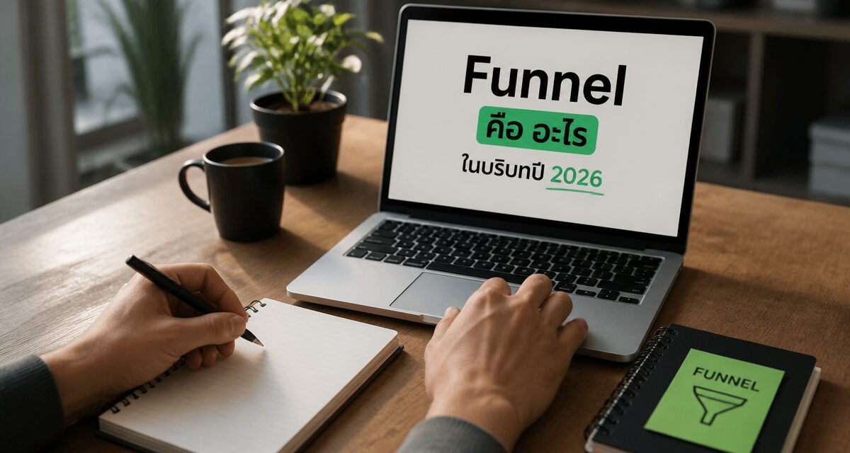 funnel audit ai agentic 2026 2 funnel คือ อะไร และ AI Funnel Audit สแกนรอยรั่ว