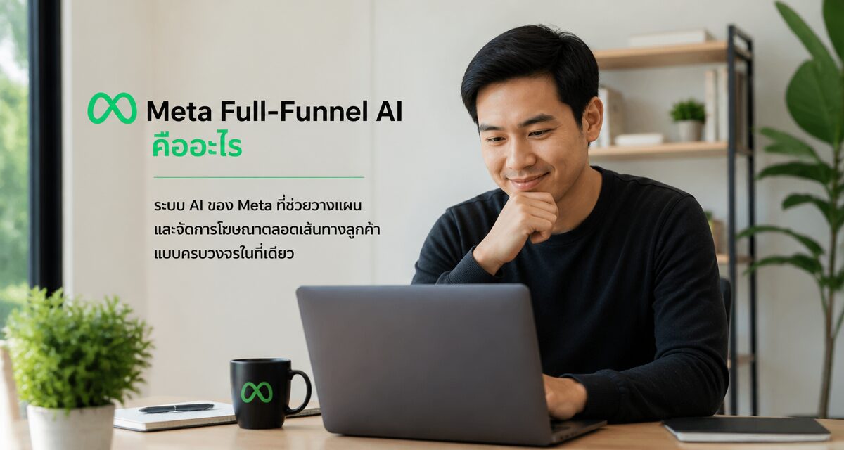 meta ads full funnel ai 2026 2 Meta Ads Full-Funnel AI ระบบควบคุมแอดอัตโนมัติปี 2026