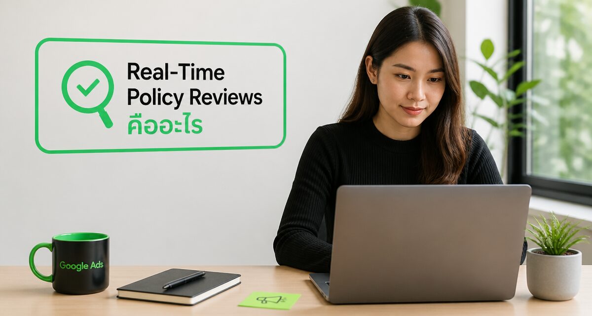 Real-Time Policy Reviews Google Ads ตรวจสอบนโยบายโฆษณาแบบเรียลไทม์